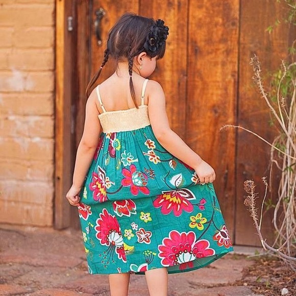 Floral Geometric Maxi Dress - Picture 3 of 6